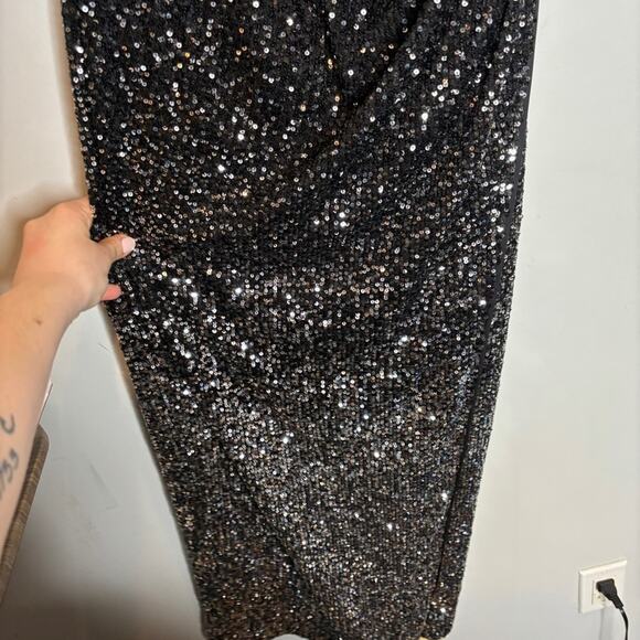NWT LPA Andrea Dress Sequin Party Dress Open Back - Picture 3 of 11